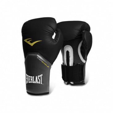 Боксерские перчатки Everlast тренировочные Pro Style Elite черные в интернет-магазине VersusBox.ru