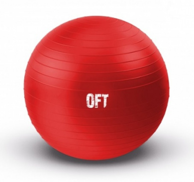 Гимнастическй мяч 65см красный с насосом в интернет-магазине VersusBox.ru