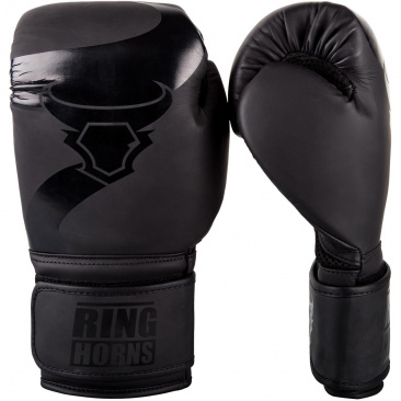 Ringhorns боксерские тренировочные перчатки черные Charger в интернет-магазине VersusBox.ru