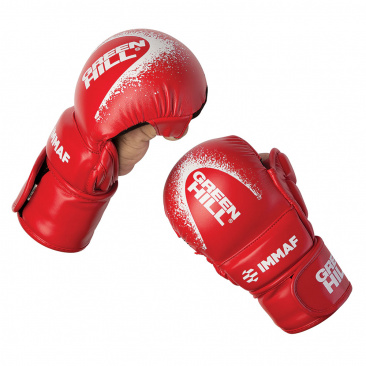 Перчатки MMA Green Hill  красные в интернет-магазине VersusBox.ru