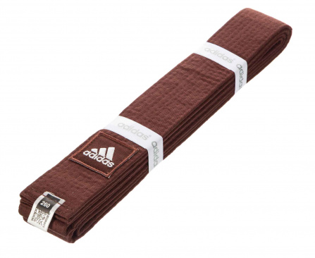 Пояс для единоборств adidas Elite коричневый в интернет-магазине VersusBox.ru