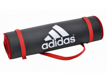 Тренировочный коврик (фитнес-мат) Adidas черный в интернет-магазине VersusBox.ru