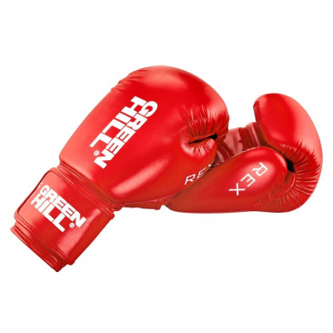 Боксерские перчатки REX одобренные Федерацией бокса России красные в интернет-магазине VersusBox.ru