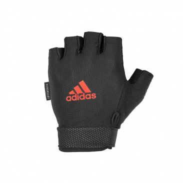 Перчатки для фитнеса Adidas (черный/красный), разм.L в интернет-магазине VersusBox.ru