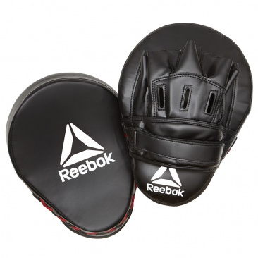 Лапы боксерские Reebok Retail Hook and Jab Pads черные в интернет-магазине VersusBox.ru
