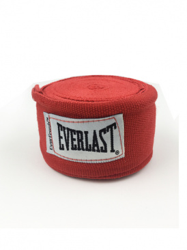 Бинты Everlast Elastic красные в интернет-магазине VersusBox.ru