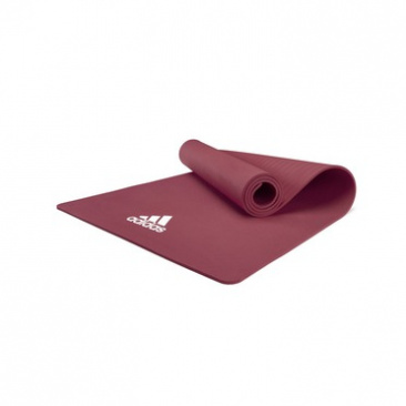 Тренировочный коврик (мат) для йоги Adidas загадочно-красный в интернет-магазине VersusBox.ru