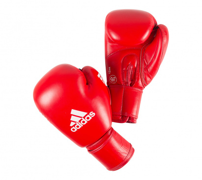 Перчатки боксерские adidas Aiba красные в интернет-магазине VersusBox.ru