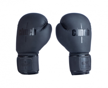 Перчатки боксерские Clinch Mist черные в интернет-магазине VersusBox.ru