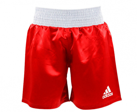 Шорты боксерские adidas Multi Boxing Shorts красные в интернет-магазине VersusBox.ru