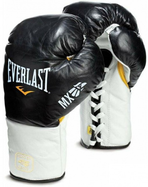 Боксерские перчатки Mx Pro Fight боевые черные в интернет-магазине VersusBox.ru
