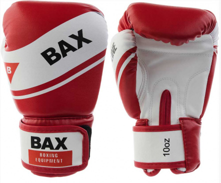 Боксерские перчатки BAX  красные в интернет-магазине VersusBox.ru