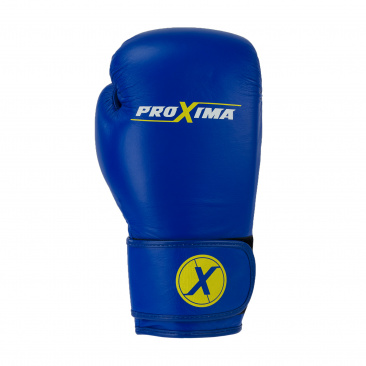 Перчатки боксерские PROXIMA синтетическая кожа синие в интернет-магазине VersusBox.ru