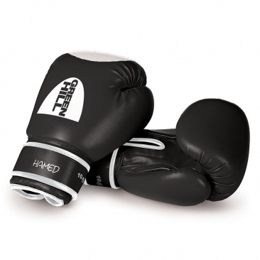 Перчатки боксерские HAMED Green Hill черные в интернет-магазине VersusBox.ru