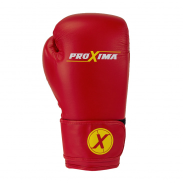 Перчатки боксерские PROXIMA синтетическая кожа красные в интернет-магазине VersusBox.ru