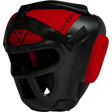 Боксерский шлем Rdx hgx-t1 Grill red в интернет-магазине VersusBox.ru
