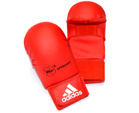 Накладки для карате adidas Wkf Bigger красные в интернет-магазине VersusBox.ru