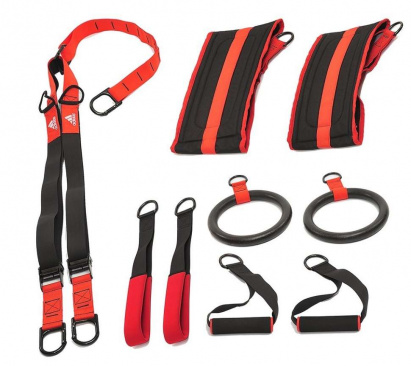Набор Для Crossfit Adidas Черно-красный в интернет-магазине VersusBox.ru