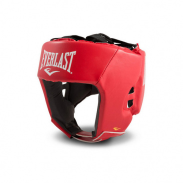 Шлем  Everlast  для любительского бокса Amateur Competition Pu красный в интернет-магазине VersusBox.ru