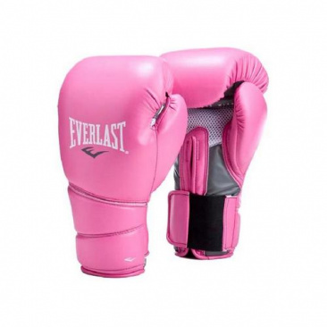 Боксерские перчатки Everlast тренировочные Protex2 розовые в интернет-магазине VersusBox.ru