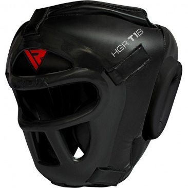 Боксерский шлем Rdx hgx-t1 Grill Regular Black в интернет-магазине VersusBox.ru