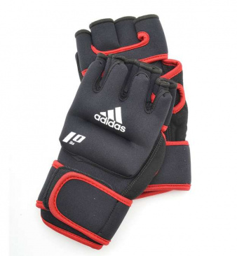 Перчатки с утяжелителями Adidas черные в интернет-магазине VersusBox.ru