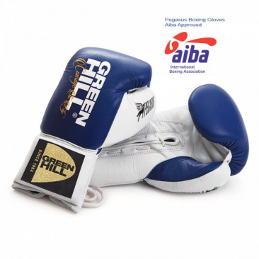 Боксерские перчатки Green Hill PEGASUS AIBA PRO синие в интернет-магазине VersusBox.ru