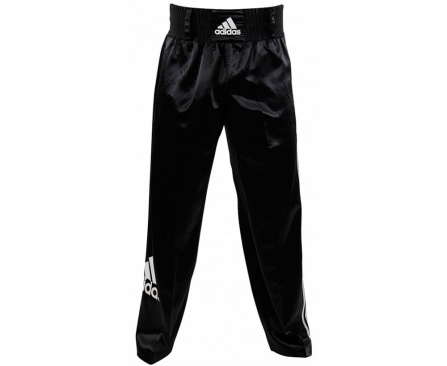 Брюки для кикбоксинга adidas Kick Boxing Pants Full Contact черные в интернет-магазине VersusBox.ru