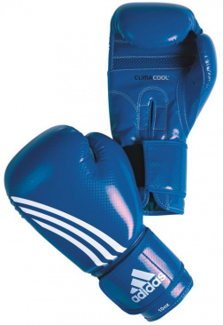 Боксерские перчатки adidas/shadow кожезаменитель синие в интернет-магазине VersusBox.ru