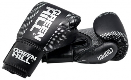 Перчатки боксерские COOPER черные кожезаменитель в интернет-магазине VersusBox.ru