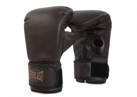 Боксерские перчатки Everlast снарядные Vintage коричневые в интернет-магазине VersusBox.ru