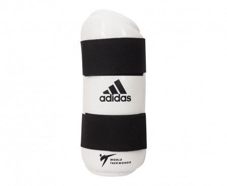 Защита предплечья для тхэквондо adidas Wt Forearm Protector белая в интернет-магазине VersusBox.ru
