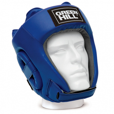 Боксёрский шлем Green Hill Training синий в интернет-магазине VersusBox.ru