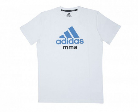 Футболка adidas Community T-Shirt Mmaбело-синяя в интернет-магазине VersusBox.ru
