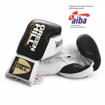 Боксерские перчатки Green Hill PEGASUS AIBA PRO черные в интернет-магазине VersusBox.ru
