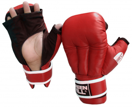 Перчатки для рукопашного боя Green Hill красные в интернет-магазине VersusBox.ru