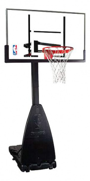 Баскетбольная стойка мобильная, акрил Spalding Portable - 54" Acrylic в интернет-магазине VersusBox.ru