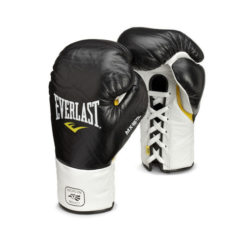 Купить боксерские перчатки everlast mx pro fight боевые черные по цене 20 899 ₽ в магазине VersusBox.ru