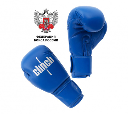 Перчатки боксерские Clinch Olimp синие в интернет-магазине VersusBox.ru