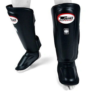 Защита голени Twins sgl12 shin protection черная в интернет-магазине VersusBox.ru