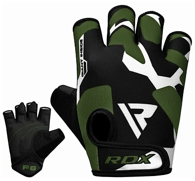 Перчатки RDX Sublimation F6 M черн/зел. в интернет-магазине VersusBox.ru