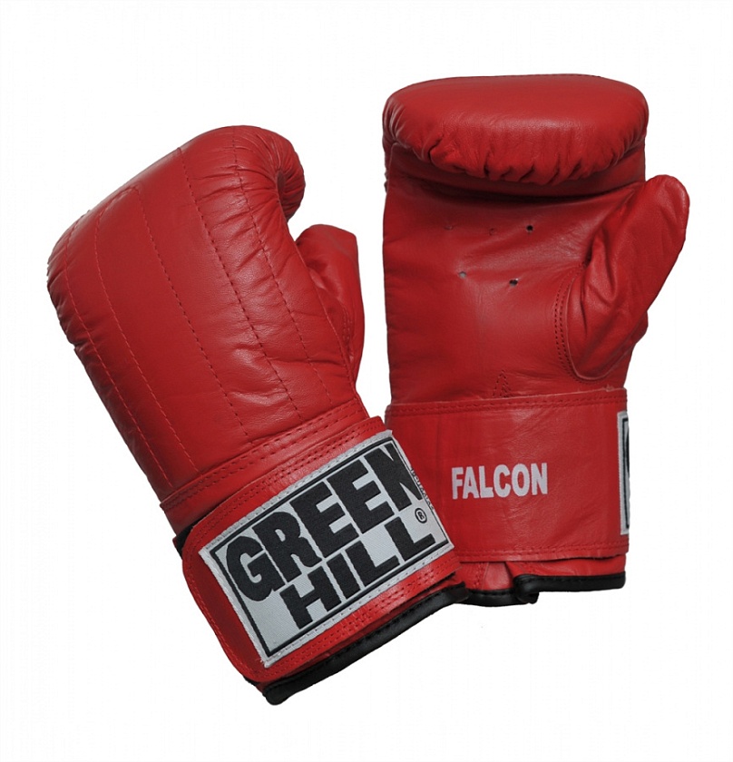 Купить перчатки снарядные green hill falcon  красные по цене  в магазине VersusBox.ru