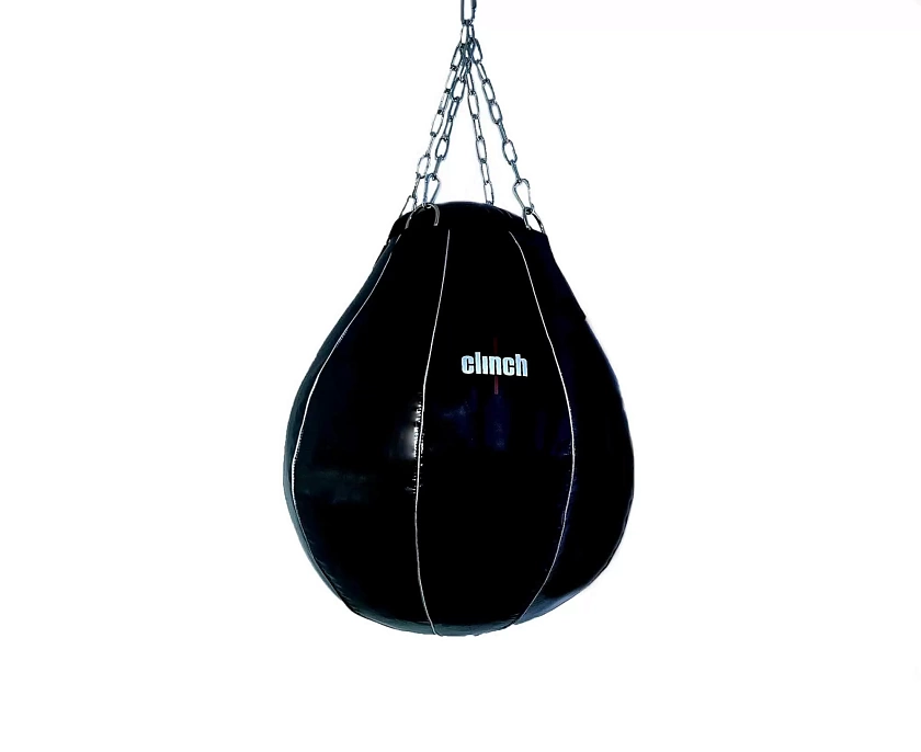 Груша боксерская Clinch PU Profi & Durable 52x50 см черная в интернет-магазине VersusBox.ru