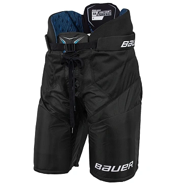 Штаны хоккейные BAUER S21 X PANT - INT M BLK черные размер М в интернет-магазине VersusBox.ru