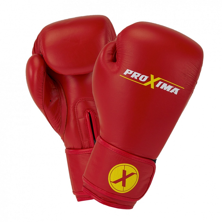 Купить перчатки боксерские proxima натуральная кожа красные по цене 4 990 ₽ в магазине VersusBox.ru