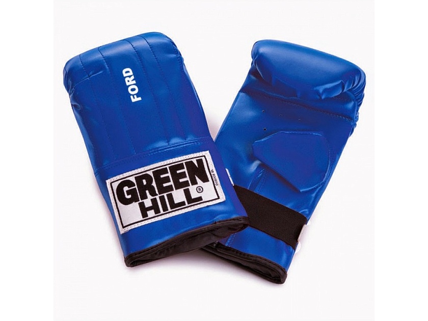 Купить перчатки снарядные green hill ford синие по цене  в магазине VersusBox.ru