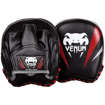 Боксерские лапы Venum Elite Mini Focus Mitts черный в интернет-магазине VersusBox.ru