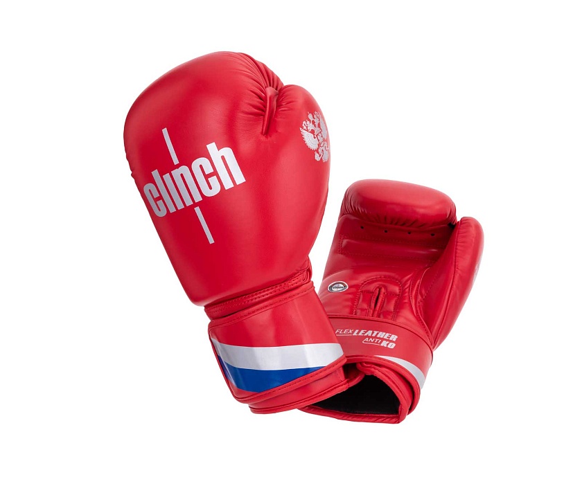 Купить перчатки боксерские  clinch olimp красные по цене 2 840.50 ₽ в магазине VersusBox.ru