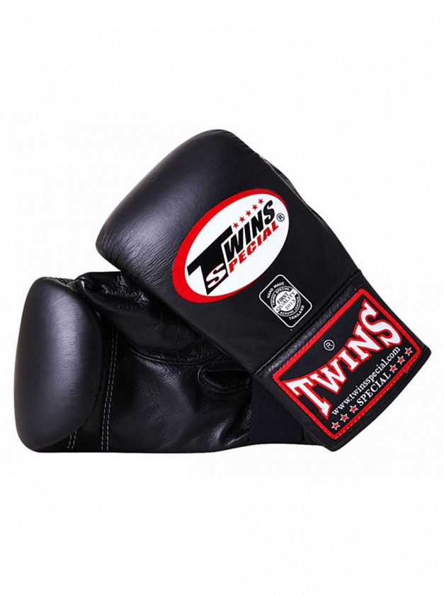 Купить боксерские перчатки twins tbgl-4f снарядные черные по цене 9 990 ₽ в магазине VersusBox.ru
