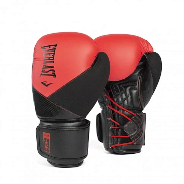 Перчатки тренировочные Protex PU 14oz красн/черн. в интернет-магазине VersusBox.ru